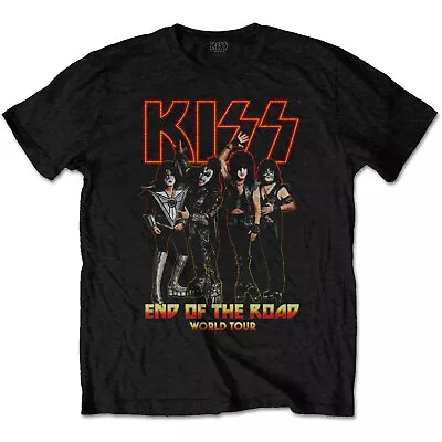 Buy Kiss End Of The Road Tour Black T-Shirt NEW OFFICIAL • 16.39£