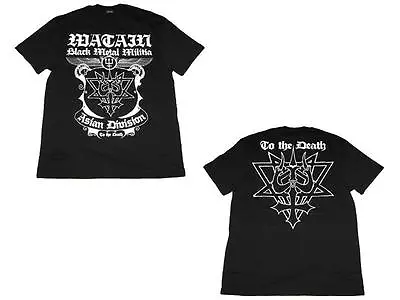 Buy WATAIN - Black Metal Militia Asian Division -T-Shirt - Größe Size XL - Neu • 18.99£