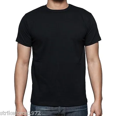 Buy NEW - Genuine MoD Army Issue BLACK Coolmax T Shirt  - Full Range Of Sizes • 9.95£