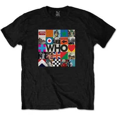 Buy Official Licensed - The Who - 5x5 Blocks T Shirt Rock Mod Quadrophenia • 18.99£