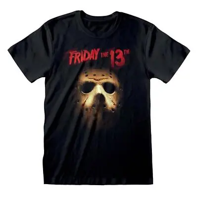Buy Official Licensed - Friday The 13th - Mask T Shirt Horror Film Jason • 17.99£