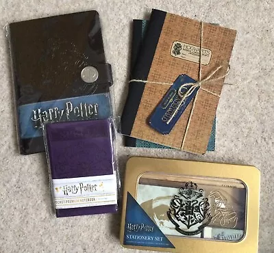 Buy Harry Potter Hogwarts Bundle Notebooks Stationery Set NEW Original Merchandise • 14£