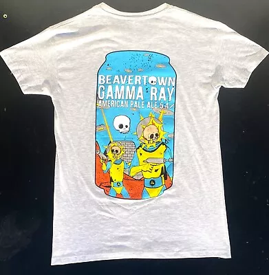 Buy Beavertown 'Gamma Ray - T Shirt - Small - Brand New - Craft Beer - Cotton - Grey • 14.95£