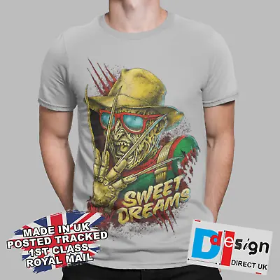 Buy Freddy Krueger Nightmare Movie Halloween Horror T-shirt Retro Tee Unisex Gift   • 9.99£