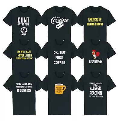 Buy Funny Joke T-Shirts Fathers Day Birthday Gift Novelty TShirt Tee Top • 9.99£