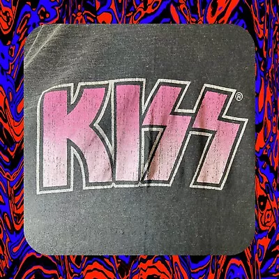 Buy Mega Rare PINK KISS  T-Shirt Size M / 12 Official Merch • 24.99£