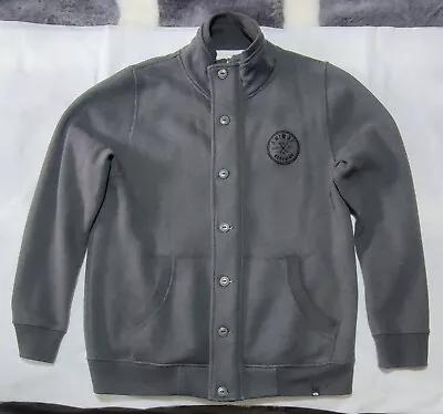 Buy Animal Fleece Jacket Zip Up Button Front Grey XL Very Good Used Condition  • 9.99£