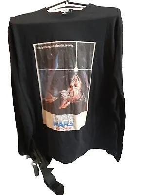 Buy Official Star Wars T-shirt .Japanese A New Hope Poster Vintage Black T-Shirt. • 7.99£