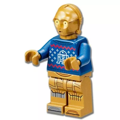 Buy Lego 75340 Star Wars C-3P0 C3PO Christmas Festive Jumper Minifigure New • 14.99£