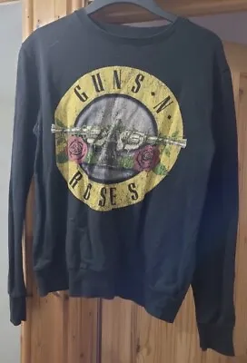 Buy Guns N Roses Sweatshirt Rare Rock Band Merch Jumper Size Large Axl Rose Slash • 15.30£