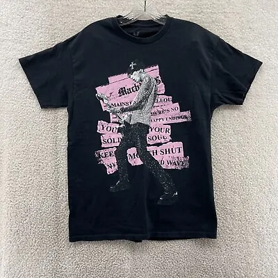 Buy Machine Gun Kelly MGK Mainstream Sellout Black And Pink T-Shirt Women's M • 14.45£
