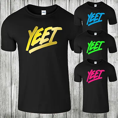 Buy Yeet Mens T Shirt LazarBeam Merch Gaming Gamer Viral Youtuber Present Kids Tee • 7.99£