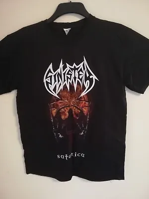 Buy Sinister Satanica Shirt Size L Death Deicide Vader Dying Fetus Obituary • 10£