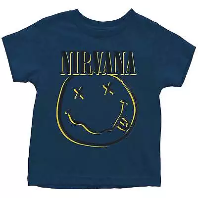 Buy Nirvana Toddler Inverse Grunge Smile T Shirt • 13.95£