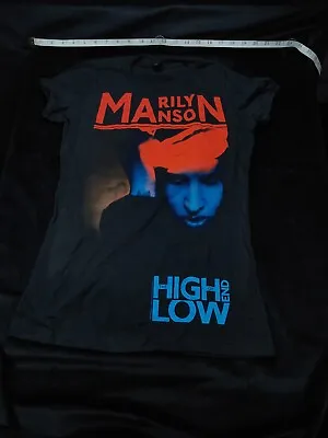 Buy WMN/XS, Marilyn Manson, The High End Of Low, '09, Official Tour Merch, NWOT • 11.68£