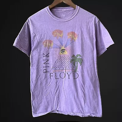 Buy Pink Floyd Goodie Two Sleeves Animals Tour Graphic Purple T Shirt Size S/M • 9.41£