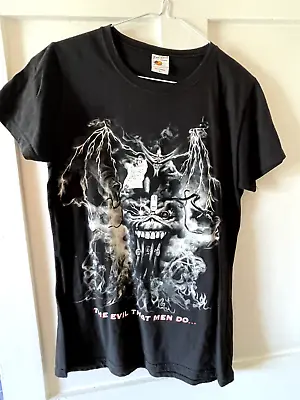 Buy IRON MAIDEN T Shirt North American World Tour Merch 2012  XL Ladies Vintage • 28£