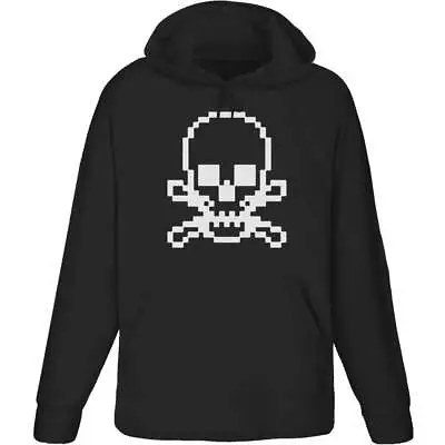 Buy 'Pixel Skull' Adult Hoodie / Hooded Sweater (HO020844) • 24.99£