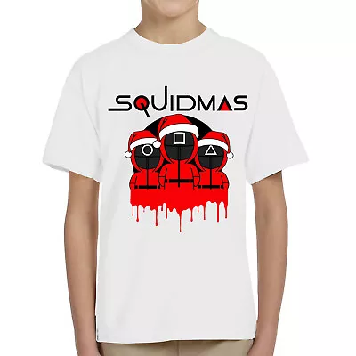 Buy Squid Game 2 The Challenge Kids Adult T-Shirt Korean Christmas Game Xmas Tshirt • 7.99£