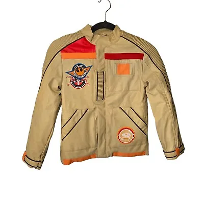 Buy Disney Star Wars XWing Squadron Resistance Finn Pilot Faux Leather Coat 7/8 • 48.25£