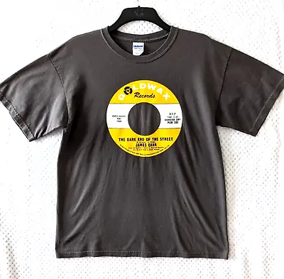 Buy GILDAN Mens Dark End Of The Street Grey T-Shirt Sz L - Goldwax Label James Carr • 19.98£