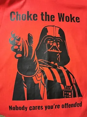 Buy T-shirts  Choke The WOKE  Darth Vader • 15£