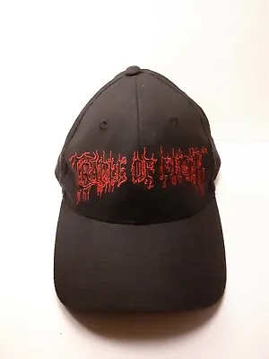 Buy Cradle Of Filth Embroidered Nymphétamine One Size Hat RARE Black Metal Merch • 62.94£