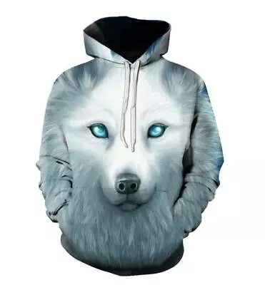 Buy Spring 3D Printed Fashion Hoodies Mens Hooded Sweatshirt Pullover Casual Jacket • 17.61£