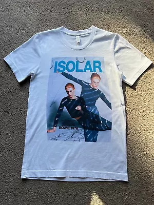 Buy David Bowie T-Shirt White 'Isolar Tour 1976' Size Small • 4.99£