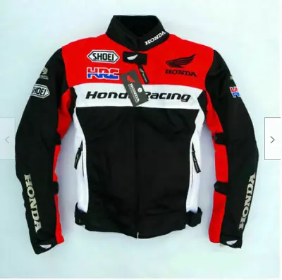 Buy Red Cycling Jacket Clothe Safety Summer Honda HRC# Breathable Mesh Durable New • 16.80£
