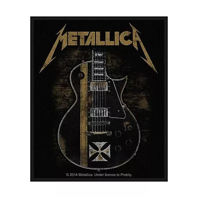 Buy Officially Licensed Metallica Hetfield Guitar Sew On Patch- Music Patches M178 • 4.29£