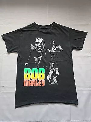 Buy Bob Marley T-shirt Size Small Black • 12£