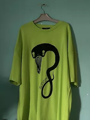 Buy Billie Eilish X Bershka Neon Green Monster T-Shirt • 22£