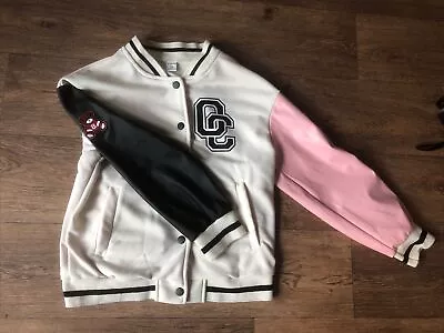 Buy SHEIN Baseball Jacket Varsity Girls Age 10 • 6£