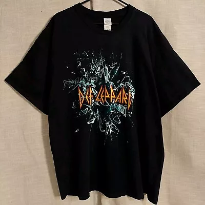 Buy DEF LEPPARD Welcome To The Edge Of Your Seat 2015 Tour Band Merch Shirt - XXL • 37.95£