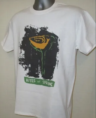Buy Rites Of Spring Music T Shirt 80s Punk Rock Emo Embrace Dag Nasty Fugazi W346 • 13.45£