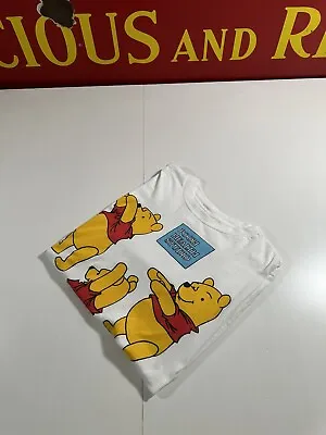 Buy Vintage Single Stitch Winnie The Pooh Grin And Bear It T Shirt. Size S • 7.80£