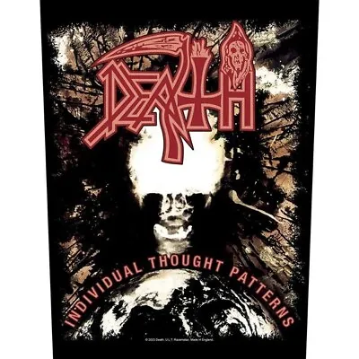 Buy Death Individual Thought Patterns Back Patch Official Metal Band Merch • 12.53£