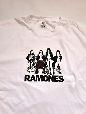 Buy T Shirt XL RAMONES. BOTH SIDE PRINT .party T Shirt Festival T Shirt  • 11.99£