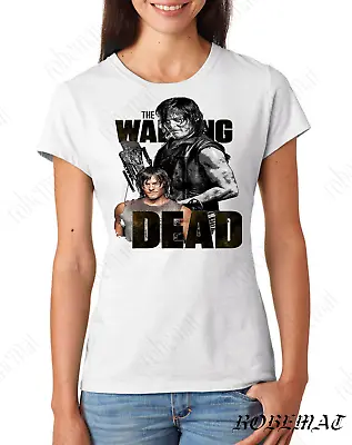 Buy T Shirt Mens Womens T-shirt The Walking Dead Daryl Dixon Birtbday Gift Funny • 9.99£