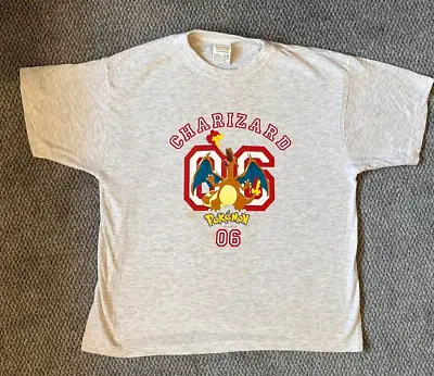 Buy Vintage 2000 Nintendo Pokemon 06 Charizard Shirt Small Worn Good Condition • 35£