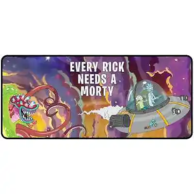 Buy Impact Merch. Gaming Mat: Rick And Morty - Space Portal - XXL 900mm X 400mm • 22.09£