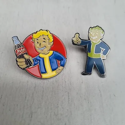 Buy FALLOUT Enamel Pin Badge, Merch - Perfect For Fans Of The Game FREE POSTAGE • 3.89£
