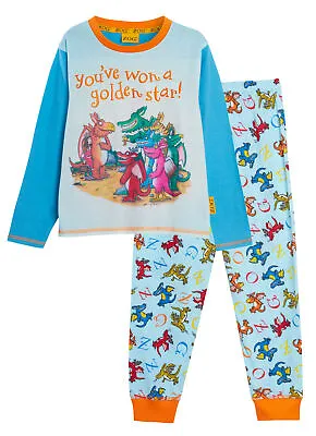 Buy Kids Zog The Dragon Pyjamas Boys Full Length Pjs Girls Nightwear Set Loungewear  • 12.95£