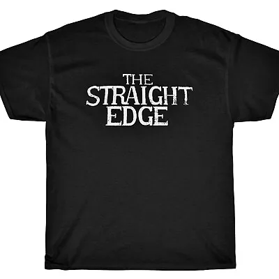 Buy THE STRAIGHT EDGE T-Shirt - Drug Free VEGAN Sxe XXX Minor Threat • 15.99£