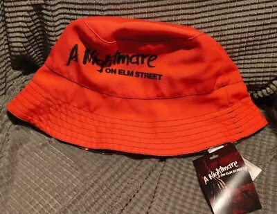 Buy A Nightmare On Elm Street Bucket Hat Reversible Horror Movie Film Merch Freddy • 15.28£
