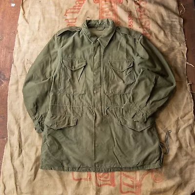 Buy Vintage 50s US Army M51 Field Jacket - Size Medium Long - Made In USA • 145£