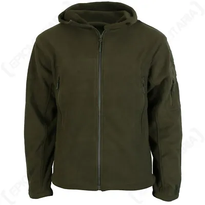 Buy NEW Mission Fleece Tactical Jacket Hoody- Olive Green Casual Warm Winter Top • 27.95£