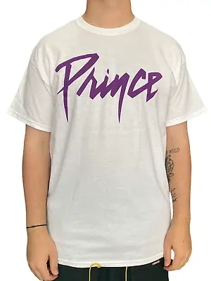 Buy Prince – Purple Rain Logo Unisex Official T Shirt Various Sizes PU Text NEW • 8.99£