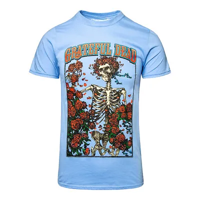 Buy Official Grateful Dead Bertha Logo T Shirt (Blue) • 19.99£